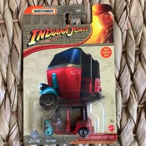 MBX Tangiers Tuk Tuk TukTuk Indiana Jones MatchBox Car 2024 MB1429 IndianaJones